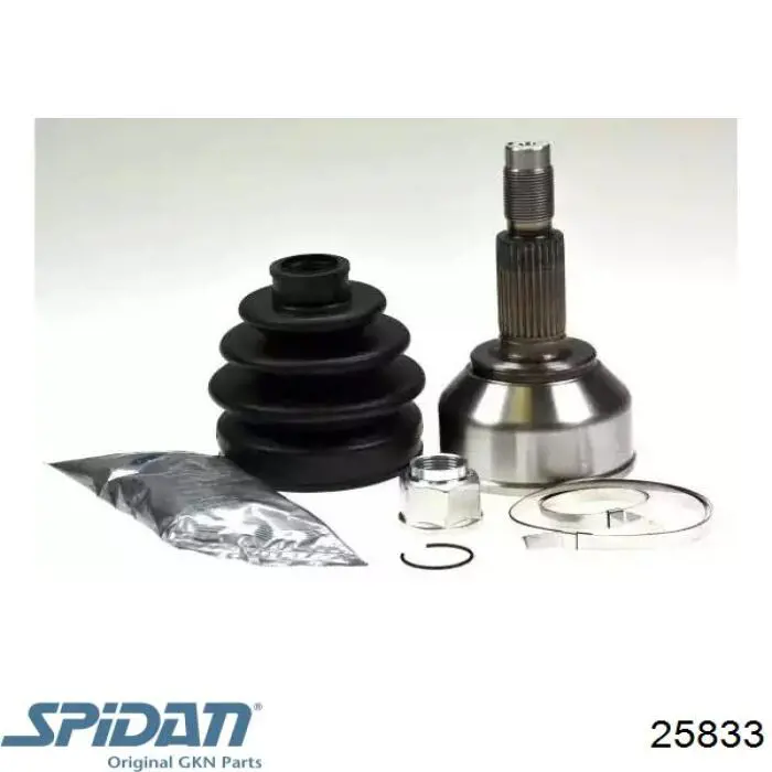 Граната колісна GKN-Spidan 25833 ціна, від 35.82 USD