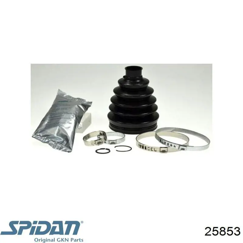 Купити 25853 GKN-Spidan Пильник шарніра кутових швидкостей внутрішній передній