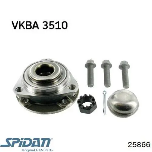 Купити 25866 GKN-Spidan Пильник шарніра приводу