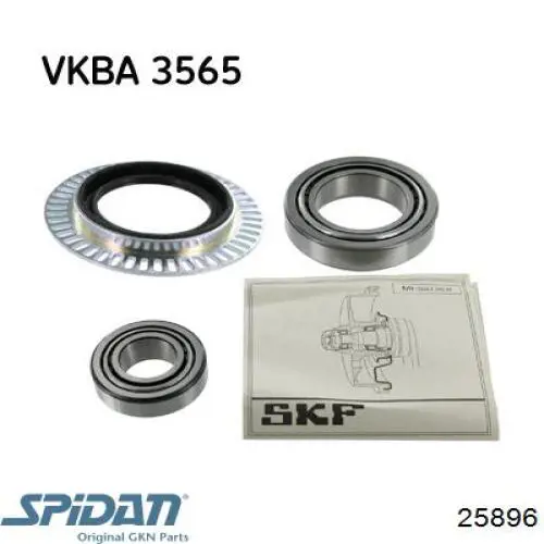 Пильник шарніра кутових швидкостей зовнішній передній GKN-Spidan 25896 ціна, від 21.71 USD