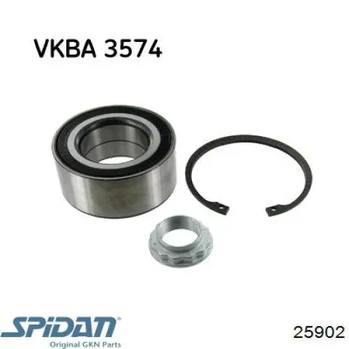 Пильник ШРКШа зовнішній, правий 25902 GKN-Spidan