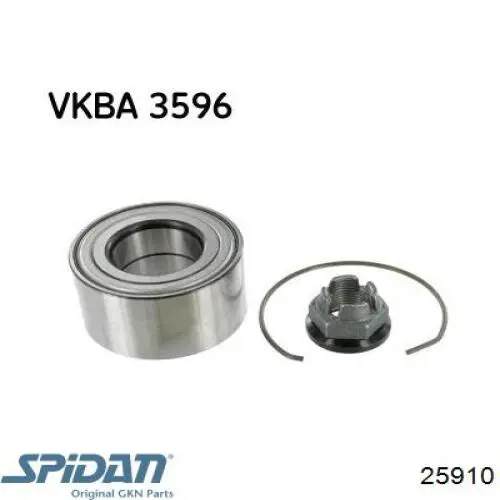 Пильник зовнішньої гранати, задньої півосі GKN-Spidan 25910 ціна, від 33.28 USD