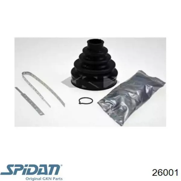 Купити 26001 GKN-Spidan Пильник шарніра приводу