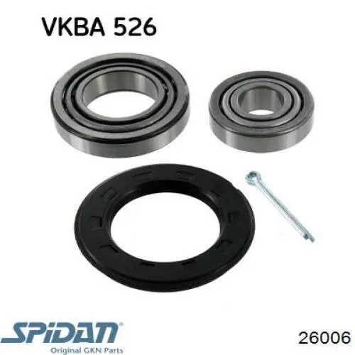 Пильник шарніра кутових швидкостей зовнішній передній GKN-Spidan 26006 ціна, від 7.29 USD