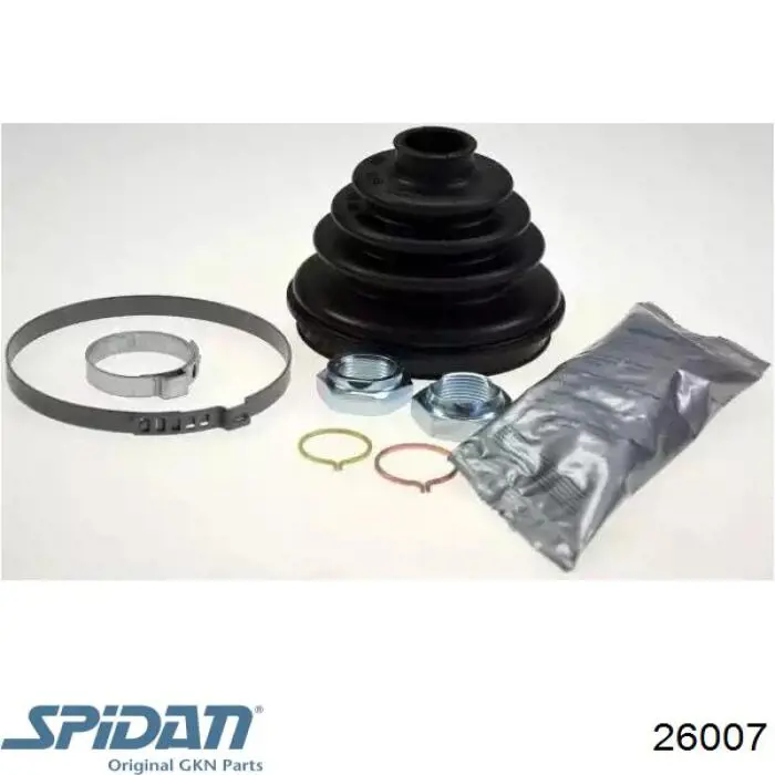 Купити 0026007 GKN-Spidan Пильник шарніра приводу