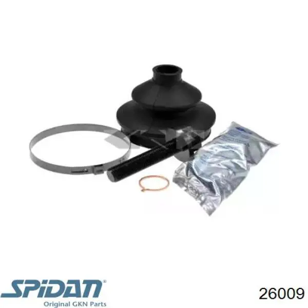Пильник зовнішньої гранати, задньої півосі GKN-Spidan 26009 ціна, від 8.60 USD