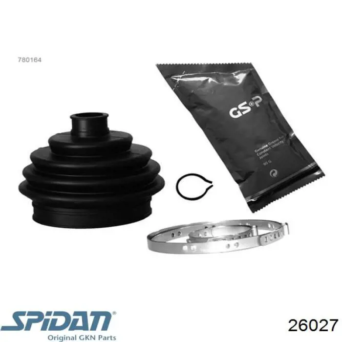 Купити 26027 GKN-Spidan Пильник шарніра приводу