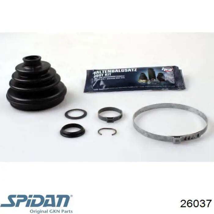 Купити 26037 GKN-Spidan Пильник шарніра приводу