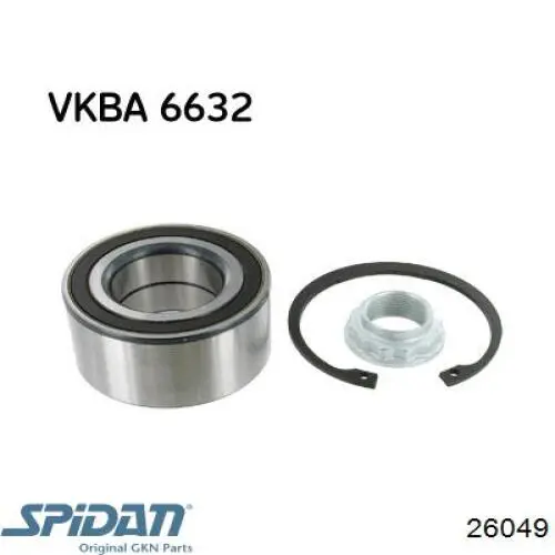 Пильник шарніра кутових швидкостей внутрішній задній GKN-Spidan 26049 ціна, від 9.68 USD