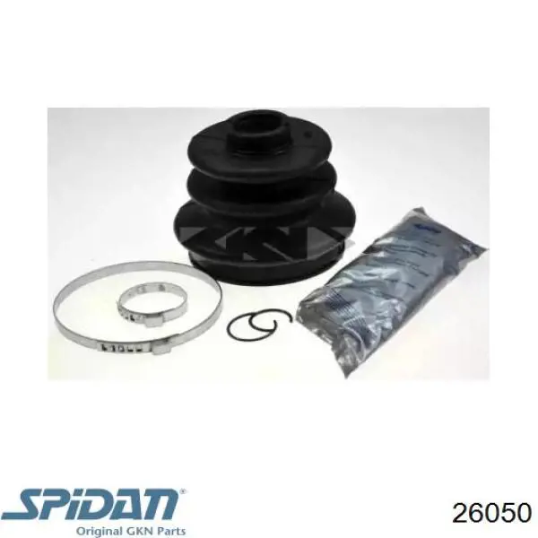 Пильник ШРУСа внутрішній 26050 GKN-Spidan