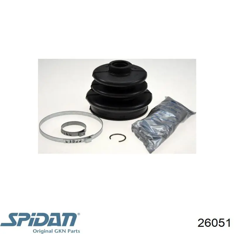 Купити 26051 GKN-Spidan Пильник шарніра приводу