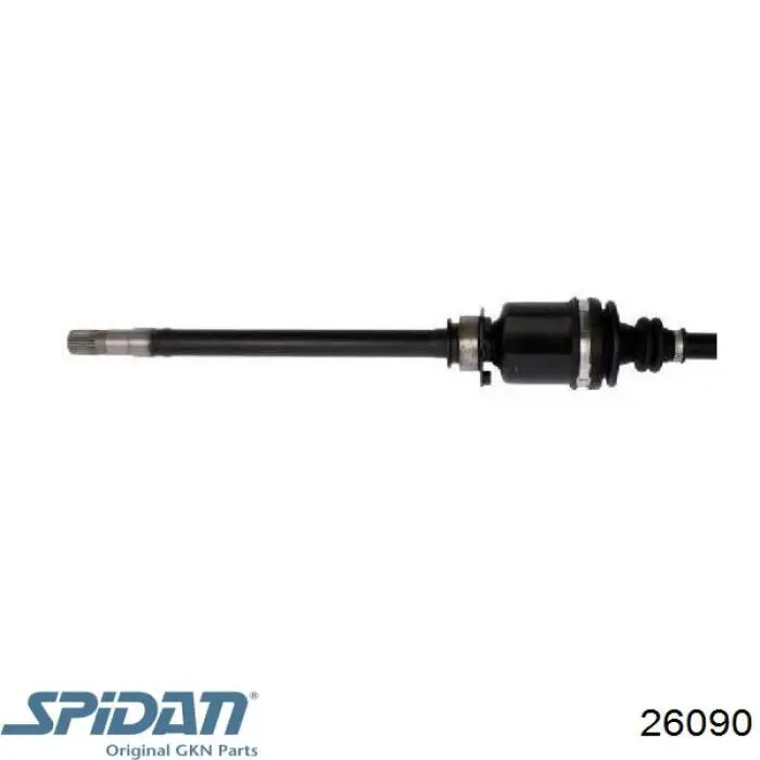 Пильник ШРКШа зовнішній, задньої піввісі 26090 GKN-Spidan