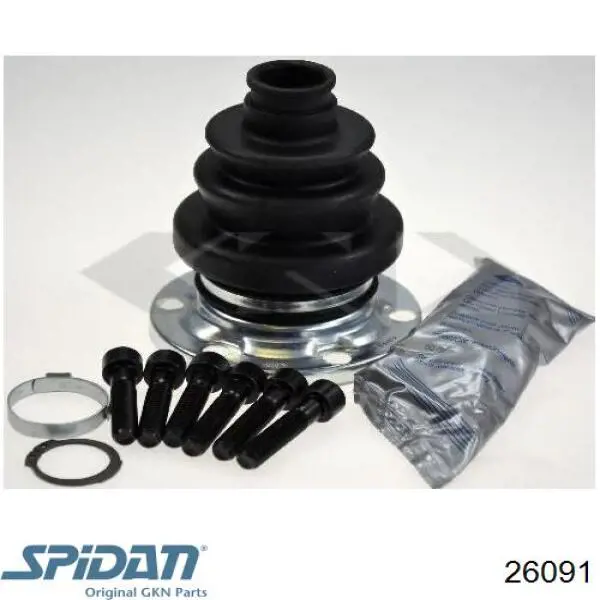 Купити 26091 GKN-Spidan Пильник гранати внутрішній задній