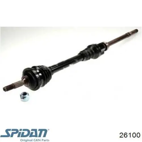 Купити 26100 GKN-Spidan Пильник шарніра кутових швидкостей внутрішній передній
