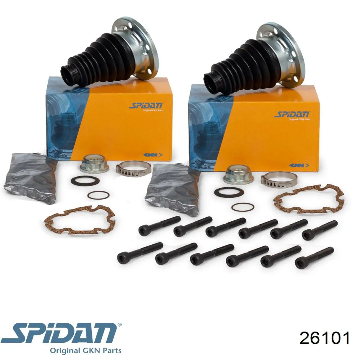 Пильник ШРУСа внутрішній, правий GKN-Spidan 26101 ціна, від 13.55 USD