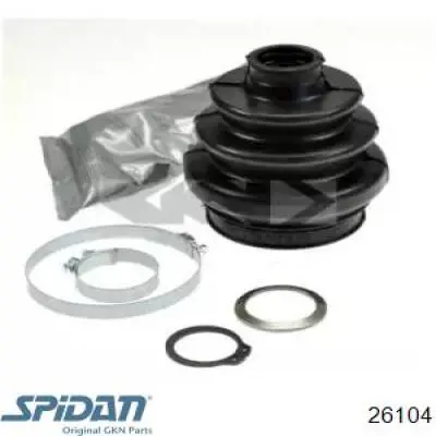 Купити 26104 GKN-Spidan Пильник ШРКШ зовнішній, задньої півосі