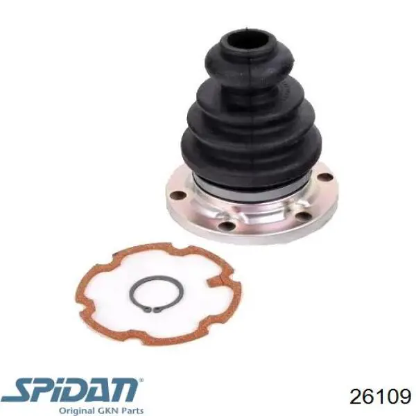 Купити 26109 GKN-Spidan Пильник шарніра кутових швидкостей внутрішній передній