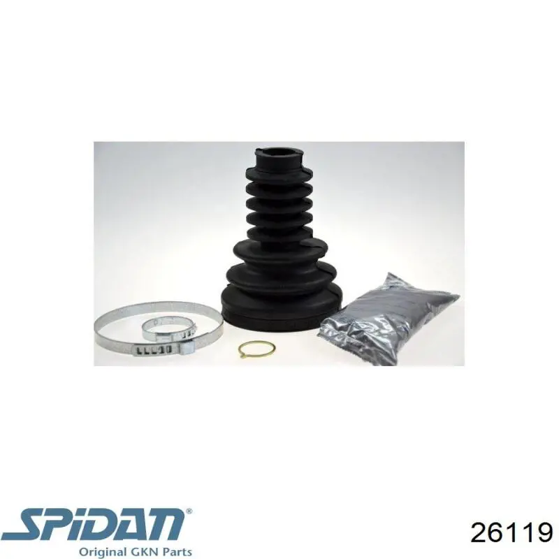 Купити 0026119 GKN-Spidan Пильник шарніра кутових швидкостей внутрішній передній