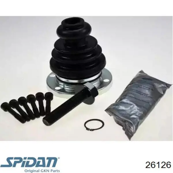 Купити 26126 GKN-Spidan Пильник шарніра кутових швидкостей внутрішній передній