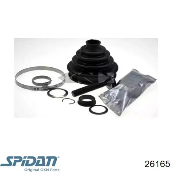Пильник ШРУСа зовнішній 026165 GKN-Spidan