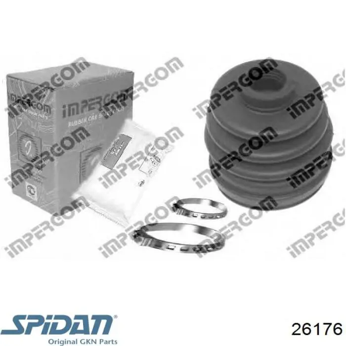 Пильник ШРУСа внутрішній лівий GKN-Spidan 26176