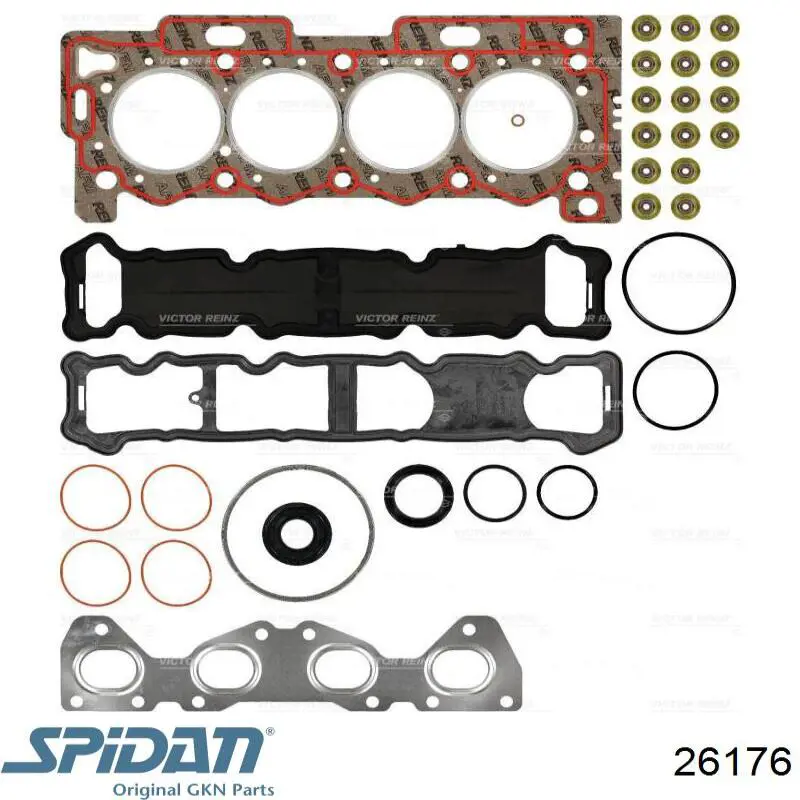 Купити 26176 GKN-Spidan Пильник ШРКШ внутрішній, лівий