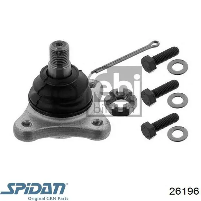Купити 26196 GKN-Spidan Пильник шарніра приводу