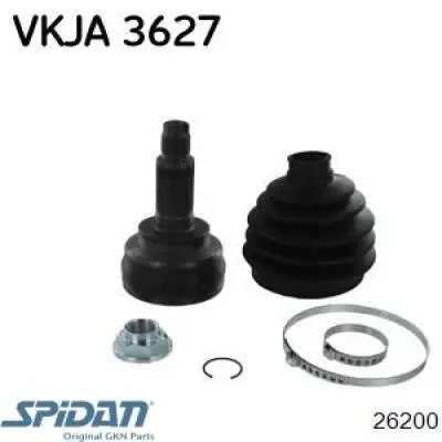 Пильник ШРУСа внутрішній, передній піввісі GSP 760103
