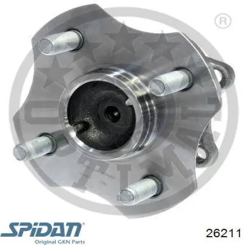 026211 GKN-Spidan Пильник ШРУСа зовнішній, передній піввісі