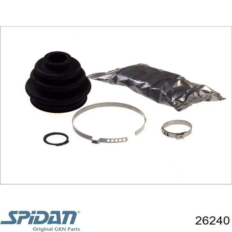 Купити 26240 GKN-Spidan Пильник ШРКШ зовнішній, задньої півосі