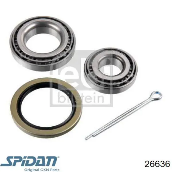 Купити 26636 GKN-Spidan Підшипник задньої ступиці