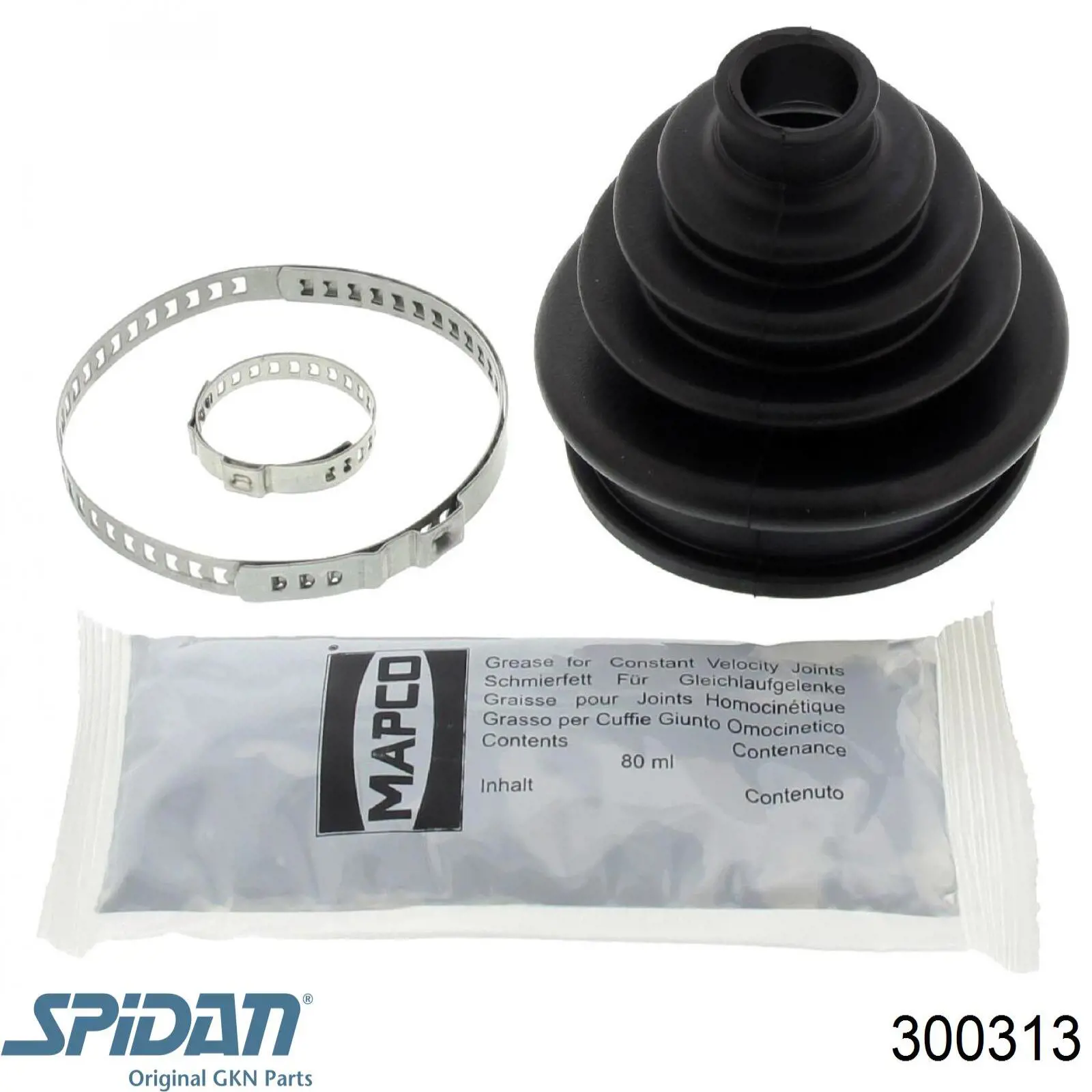 Пильник ШРУСа зовнішній 300313 GKN-Spidan