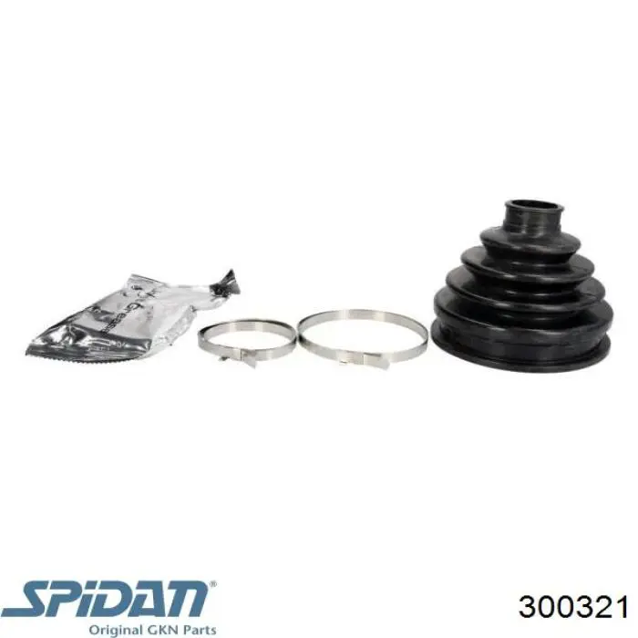 Пильник ШРУСа зовнішній 300321 GKN-Spidan
