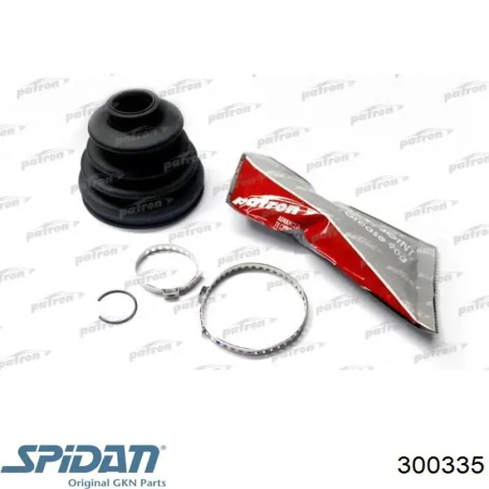Пильник ШРУСа зовнішній 300335 GKN-Spidan