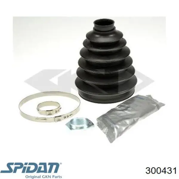 Пильник ШРУСа зовнішній 300431 GKN-Spidan