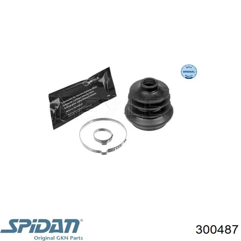 300487 GKN-Spidan Пильник ШРКШ внутрішній, передній півосі