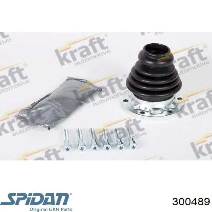 Пильник ШРКШ внутрішній, правий GKN-Spidan 300489 ціна, від 11.81 USD
