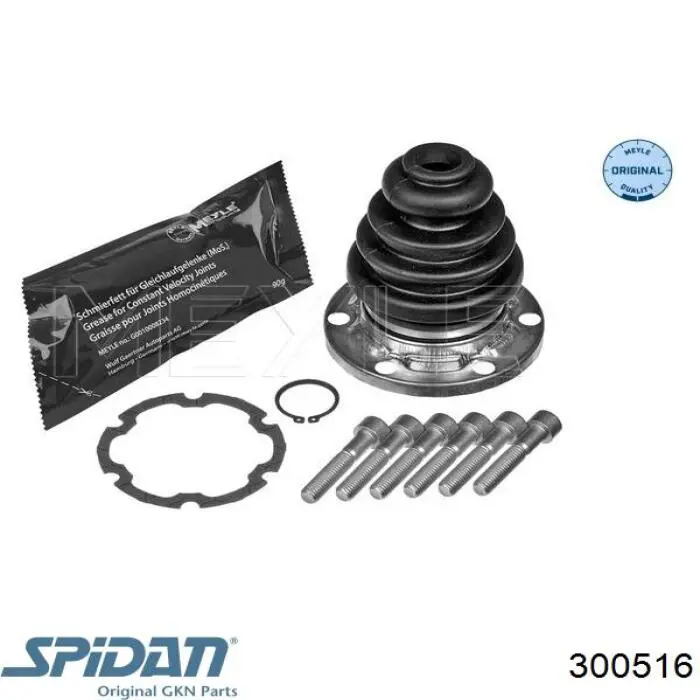 300516 GKN-Spidan Пильник ШРКШ внутрішній, передній півосі