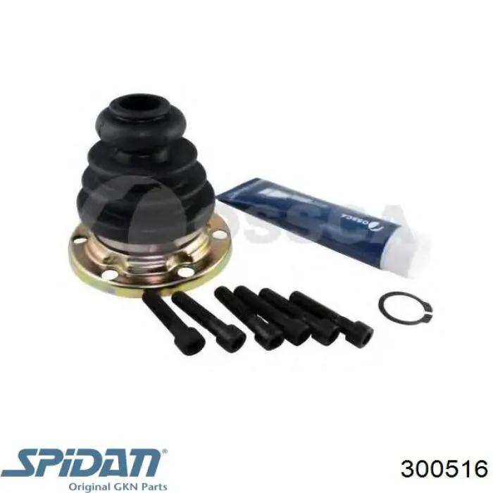 Пильник гранати внутрішній, передній півосі GKN-Spidan 300516 ціна, від 12.63 USD