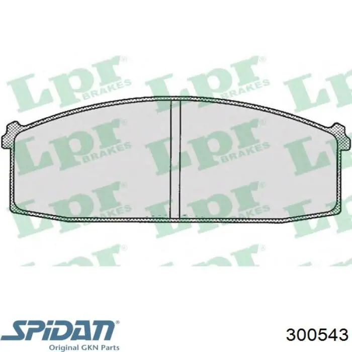 Пильник ШРУСа внутрішній 300543 GKN-Spidan