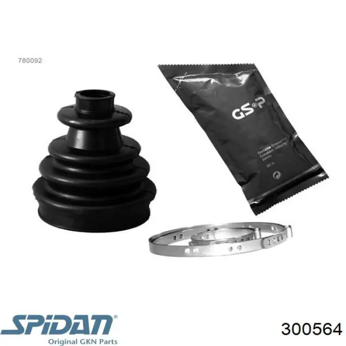 Пильник ШРКШ зовнішній GKN-Spidan 300564