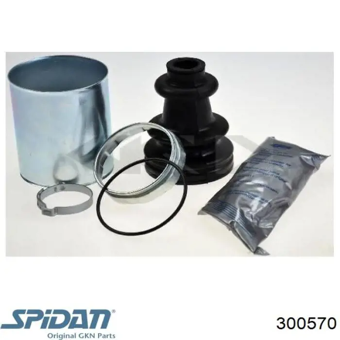 Купити 300570 GKN-Spidan Пильник шарніра кутових швидкостей внутрішній передній