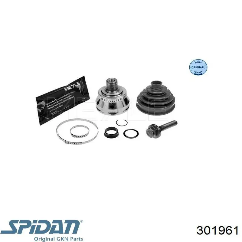 ШРУС зовнішній передній 301961 GKN-Spidan