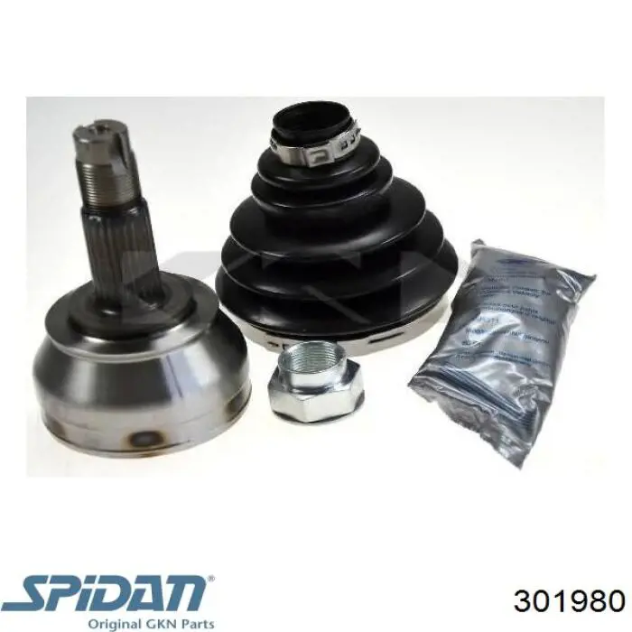 ШРУС зовнішній передній 301980 GKN-Spidan
