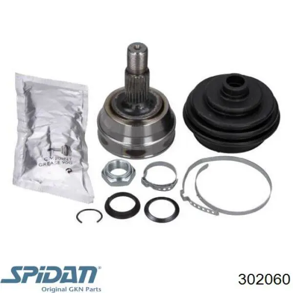 ШРУС зовнішній передній 302060 GKN-Spidan