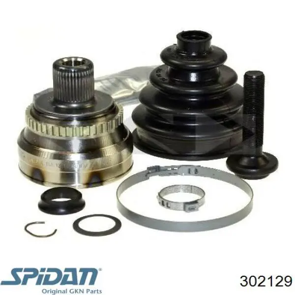 ШРУС зовнішній передній 302129 GKN-Spidan