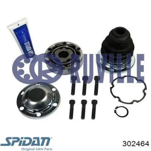 ШРКШ внутрішній, передній GKN-Spidan 302464 ціна, від 30.99 USD