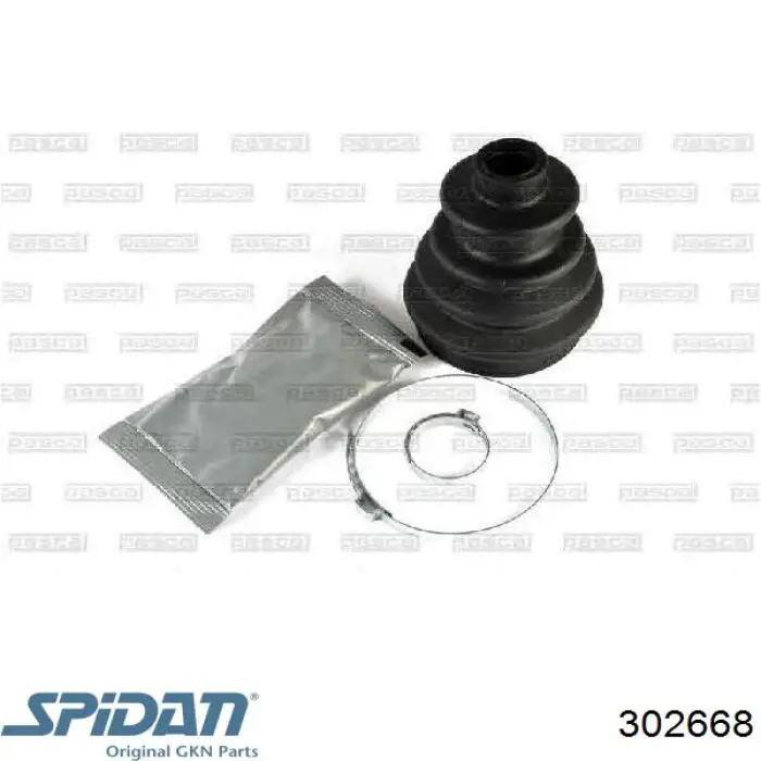 302668 GKN-Spidan Пильник шарніра кутових швидкостей зовнішній задній