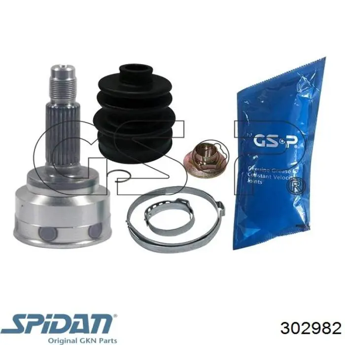 Купити 302982 GKN-Spidan Шарнір приводу зовнішній