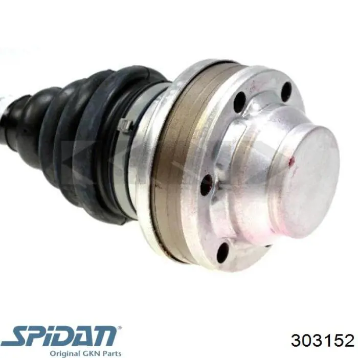 Піввісь (привід) передня GKN-Spidan 303152